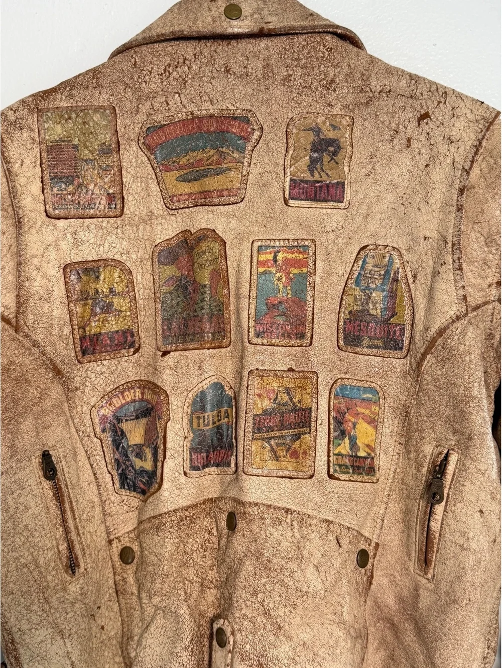 Guess vintage leather